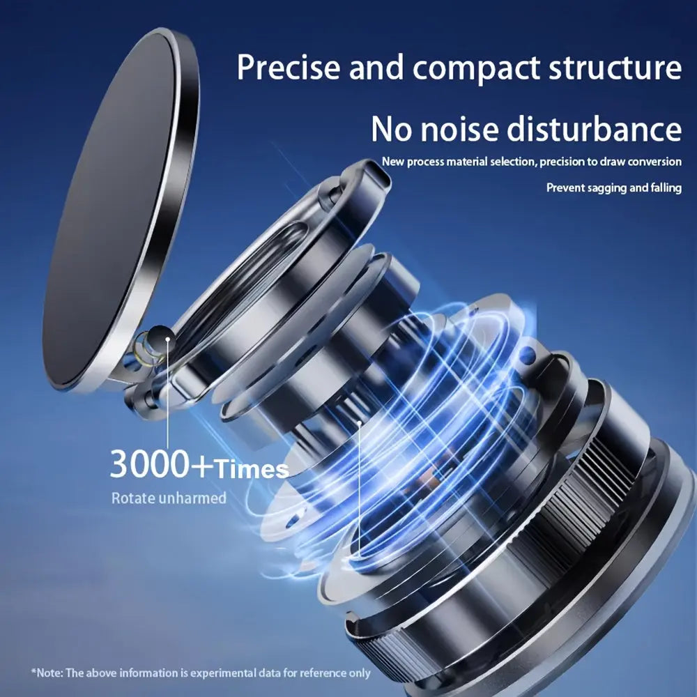 1pc Car Magnetic Phone Holder Adsorption Bracket Adjustable Rotating Double Side Suction Mobile Phone Mount Universal Cell Phone Stand upscaleclicks