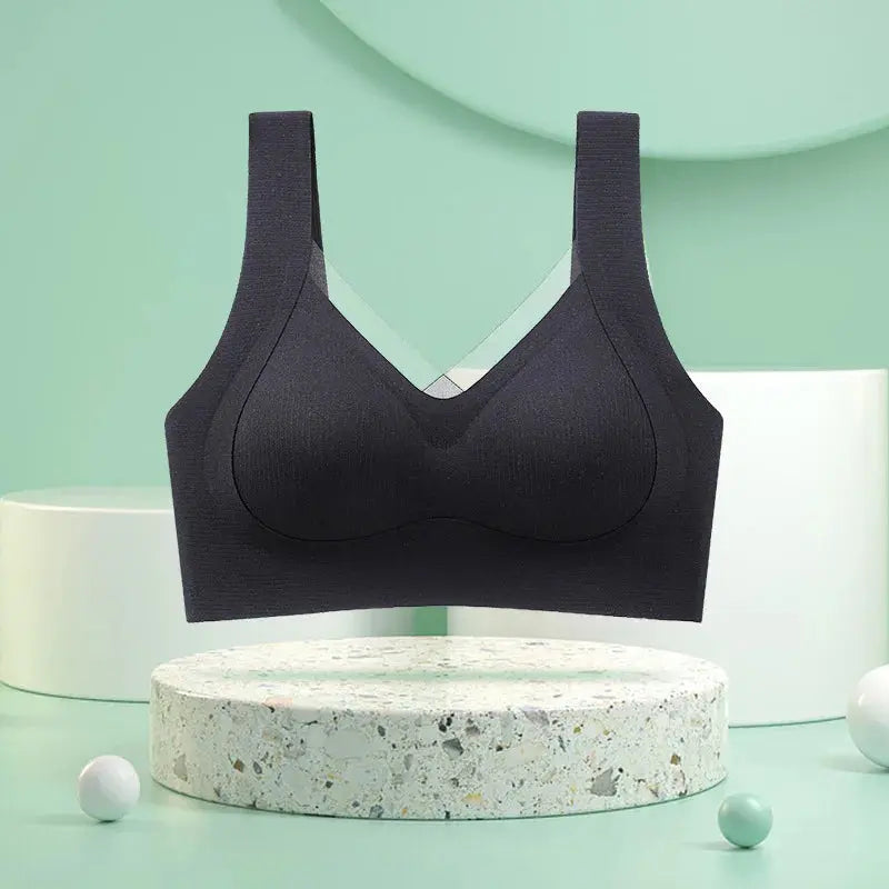 1pcs Women's Bra Breathable Gather Together No Trace Bra No Steel Ring Comfortable Large Size Underwear Vest Sport Bralette upscaleclicks