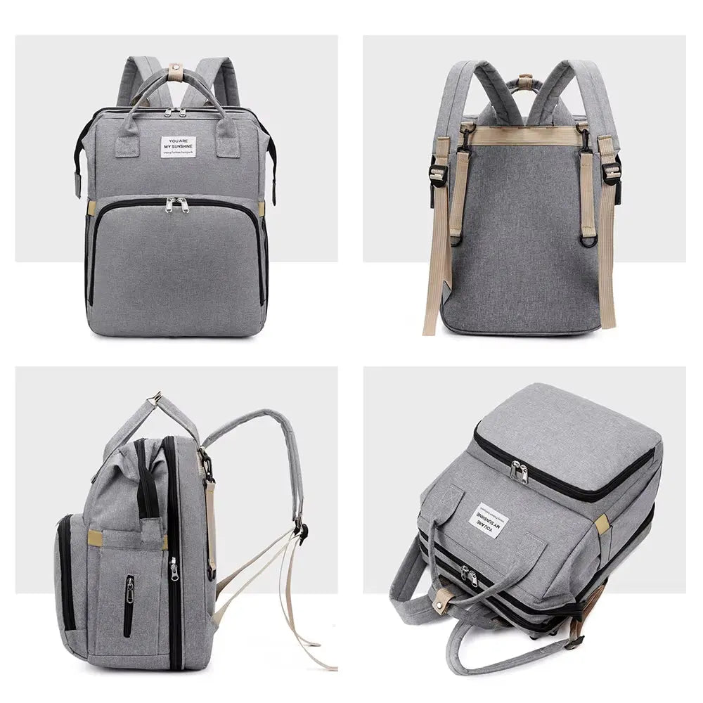20L Large Capacity Diaper Bags for Baby Multifunctional Backpack Waterproof Maternity Bag Portable Travel Diaper Bag Baby Crib