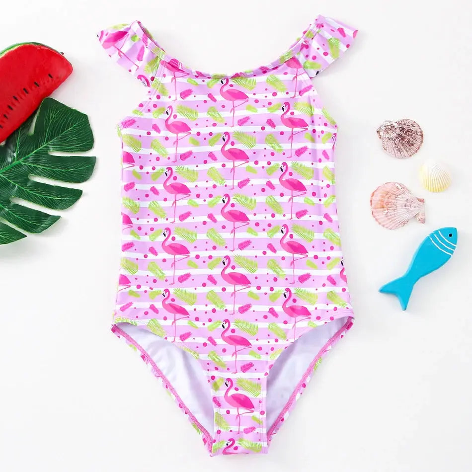 3-10years girls swimsuit 2023 fashion mermaid unicorn swimwear for children upscaleclicks