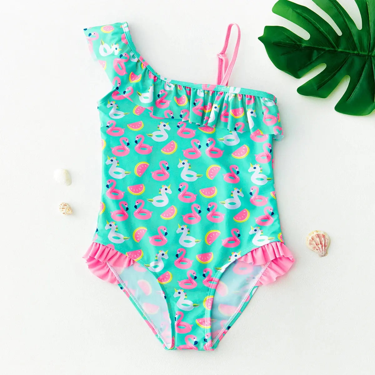 3-10years girls swimsuit 2023 fashion mermaid unicorn swimwear for children upscaleclicks