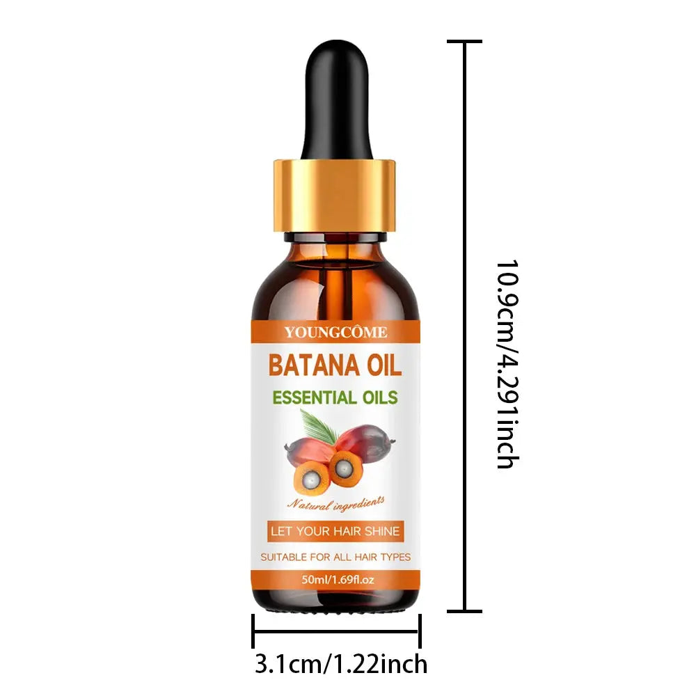 30ml/50ml Batana Hair Oil-Nourishing and Moisturizing, Nourishing Treatment For Split Ends Dry Organics Hair Care Oil upscaleclicks