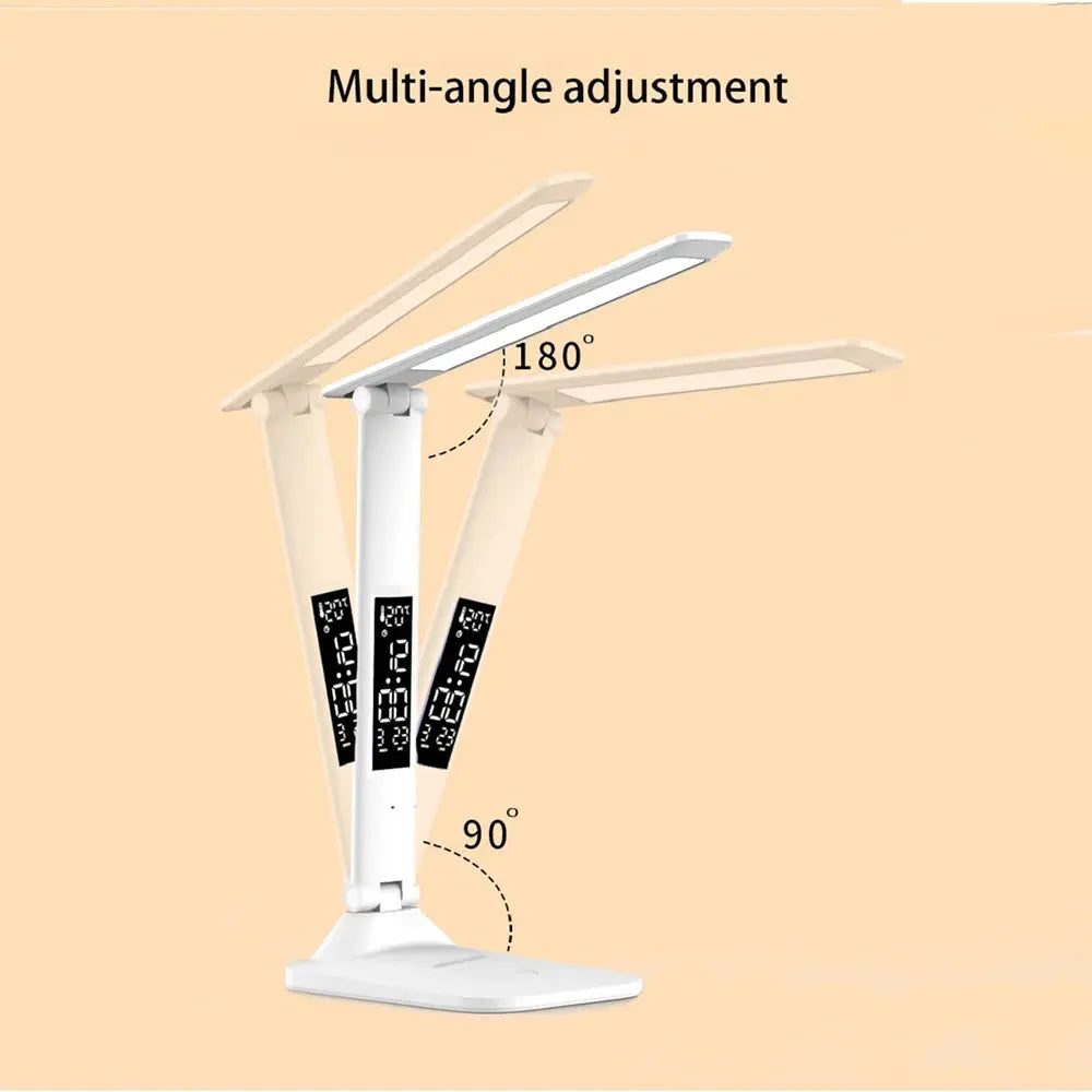 4800mAh USB Rechargeable Touch LED Table Lamp Eye Protection 3 Color Stepless Dimmable Night Light For Desk Study Reading Lamp upscaleclicks