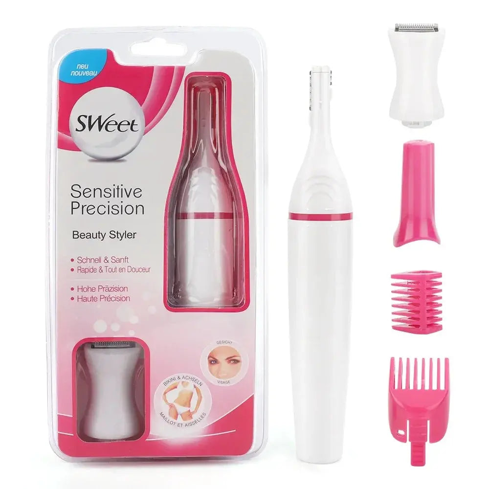 5 In 1 Body Hair Remover Epilator Electric Razor Clipper Shaver Trimmer Women Armpit Bikini Hair Leg Hair Pubic Hairs Trimmer upscaleclicks