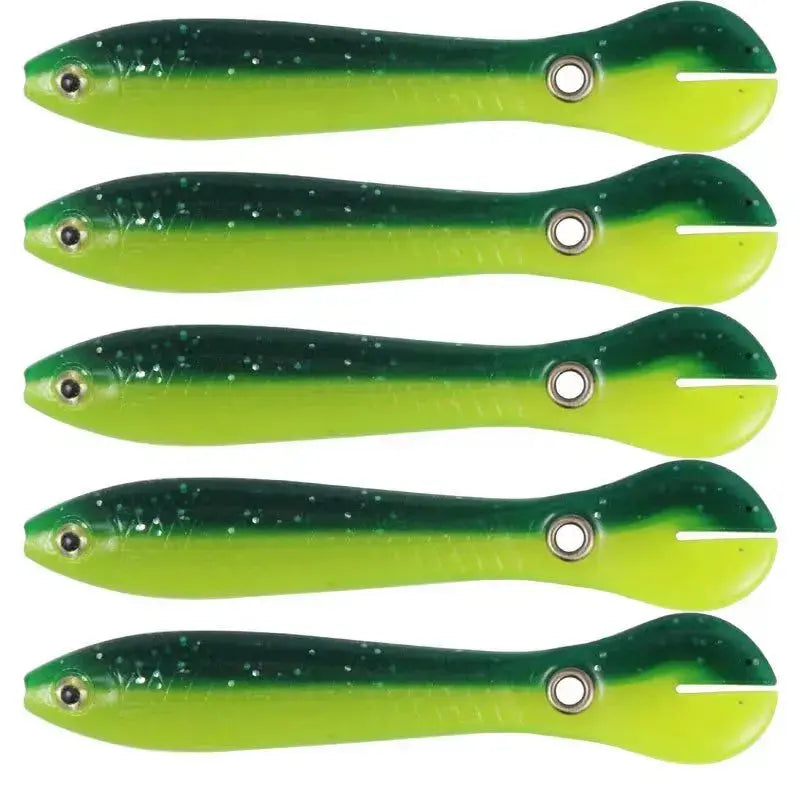 5pcs Fishing Soft Lure Plastic Baits 2g/6g Bionic Fishing Bait Outdoor Fishing Supplies Soft Bait Fake Bait upscaleclicks