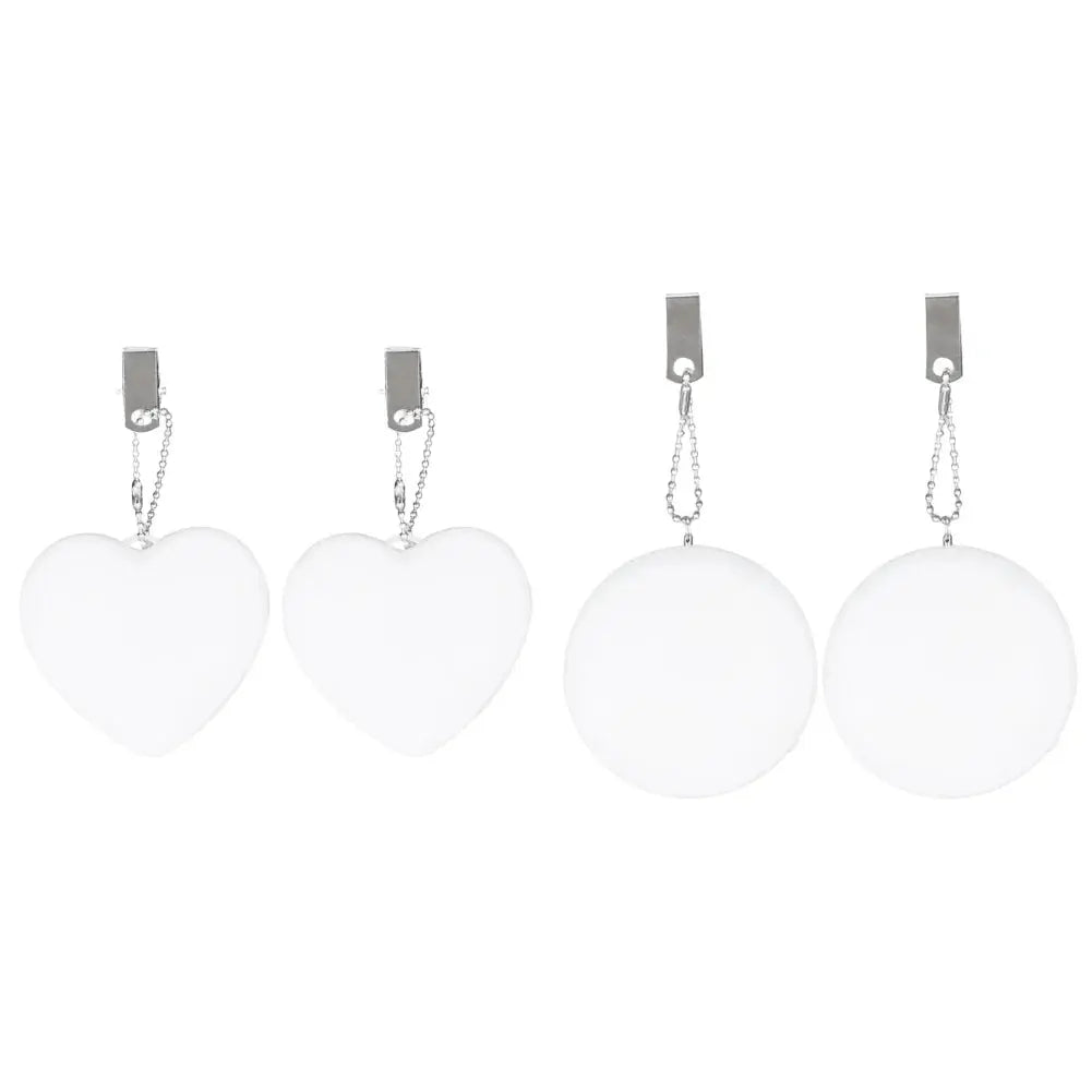 6-1PCS Purse Heart LED Light Automatic Motion Activated Handbag Lamp for Women Bah Purse Charm Purse Heart Keychain Light upscaleclicks