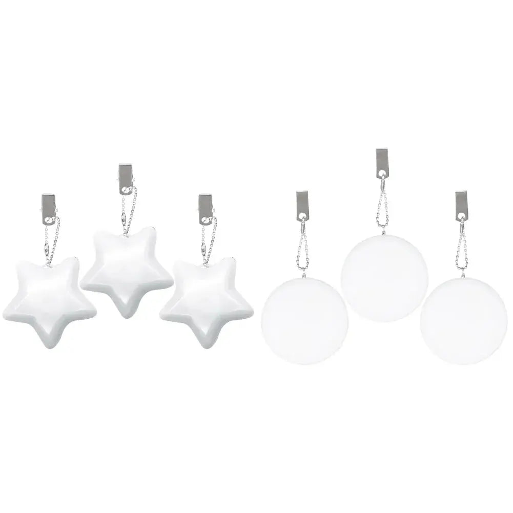 6-1PCS Purse Heart LED Light Automatic Motion Activated Handbag Lamp for Women Bah Purse Charm Purse Heart Keychain Light upscaleclicks