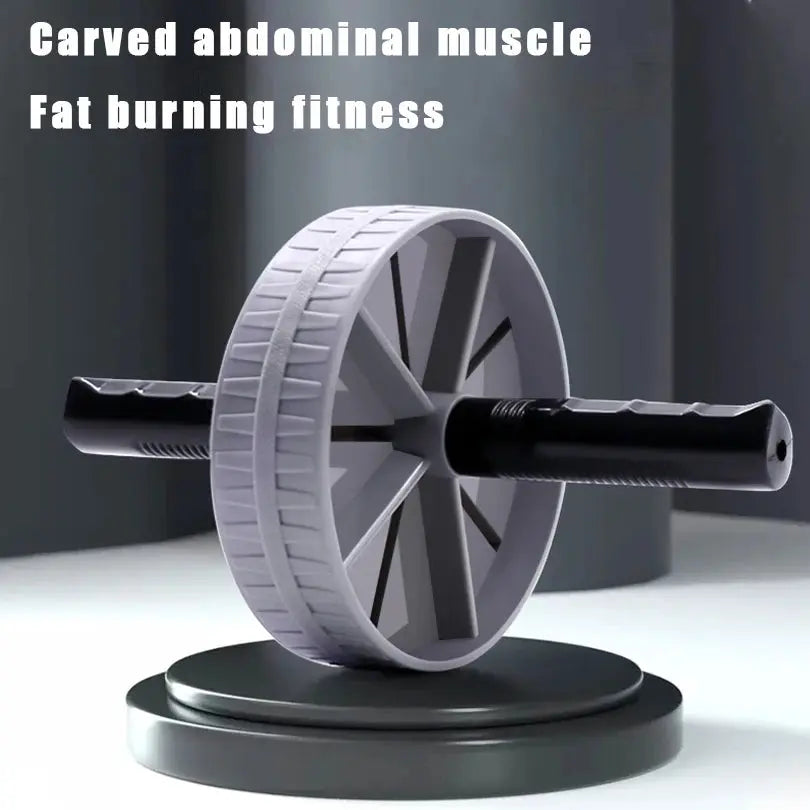Abdominal Wheel Strong Load Bearing Non-slip Roller Strengthen Muscle Exercise Equipment Fitness Training Home Use Silent upscaleclicks