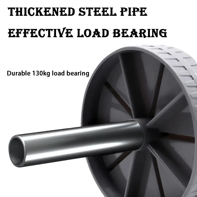 Abdominal Wheel Strong Load Bearing Non-slip Roller Strengthen Muscle Exercise Equipment Fitness Training Home Use Silent upscaleclicks
