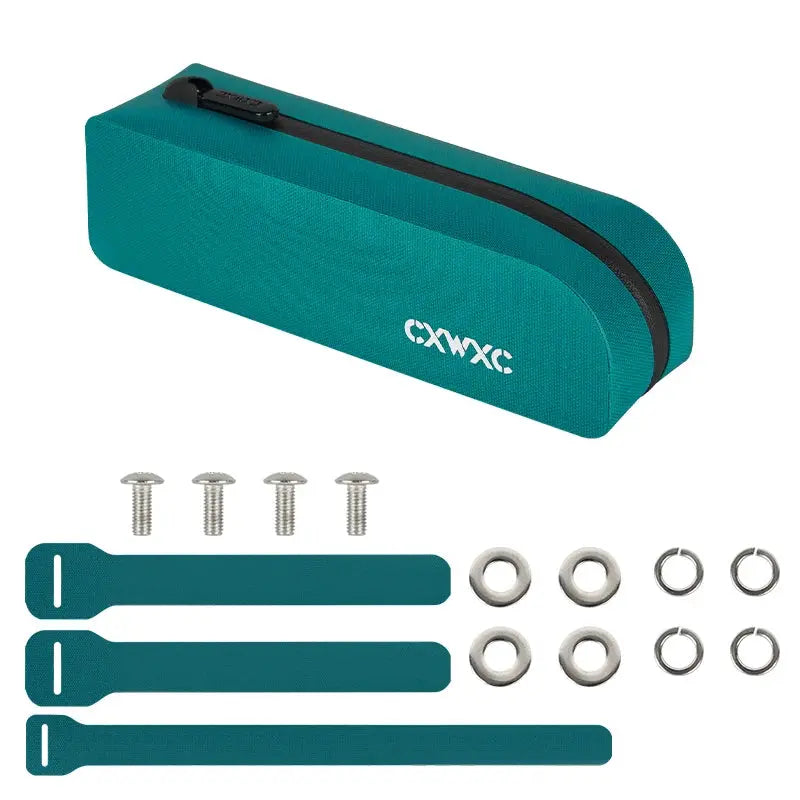 CXWXC Bike Top Tube Bag TPU Waterproof Cycling Front Bag Magnetic Lid Gravel Road Bike Top Frame Bag With Screws or Straps upscaleclicks