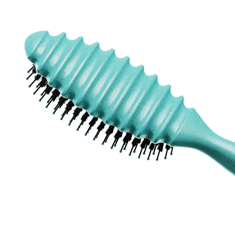 Curls Define Brush Boar Bristle Elliptic Detangling Hair Brush Tangled Hair Comb Shaping Defining Curls Barber Styling Tools upscaleclicks
