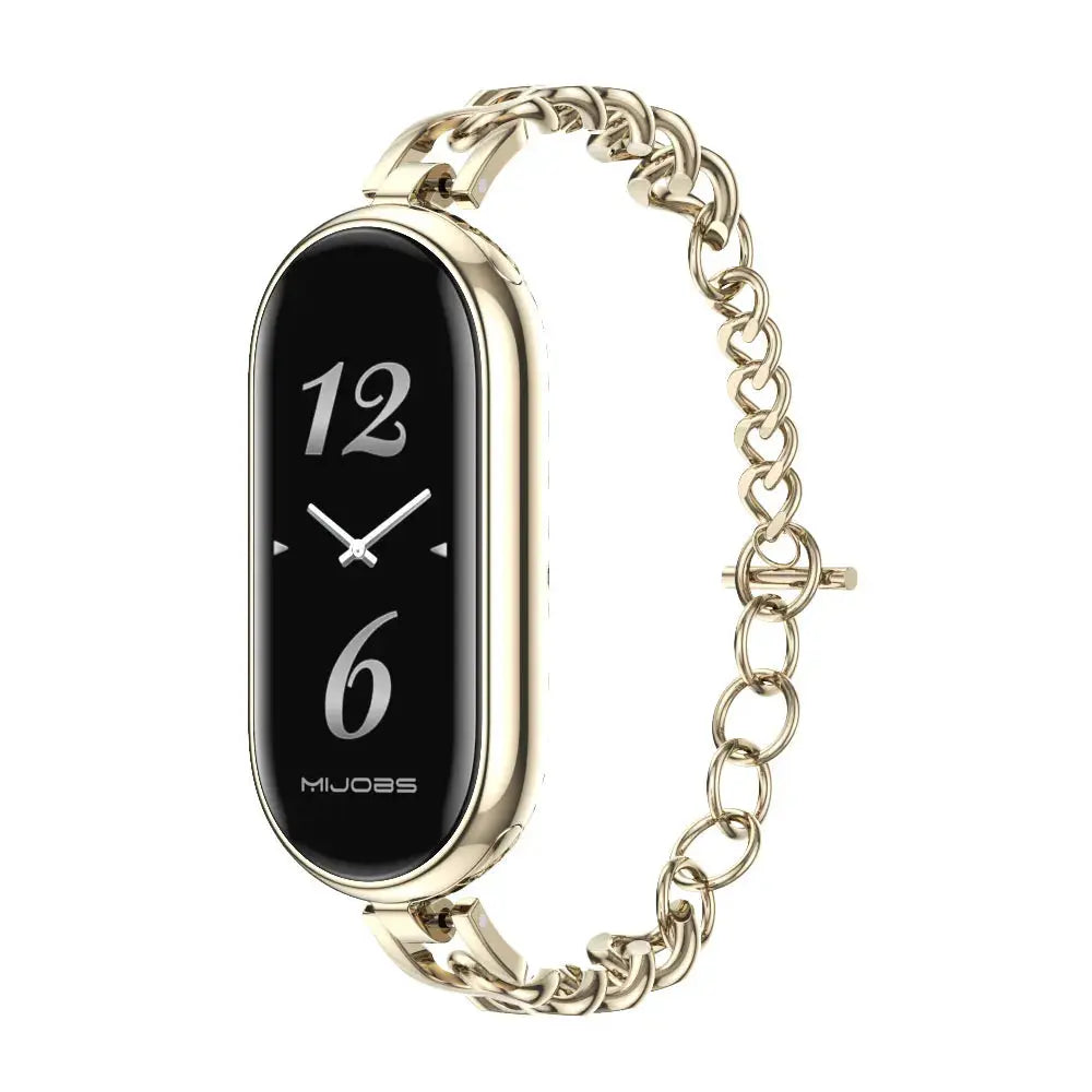 For Mi Band 9 Strap Chain for Xiaomi Smart Band 8 Bracelet Girls Women Watch Band Strap Mi band 7 6 5 4 3 Wristband Mi8 Correa upscaleclicks