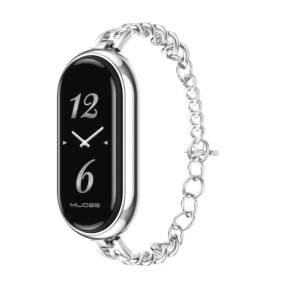 For Mi Band 9 Strap Chain for Xiaomi Smart Band 8 Bracelet Girls Women Watch Band Strap Mi band 7 6 5 4 3 Wristband Mi8 Correa upscaleclicks