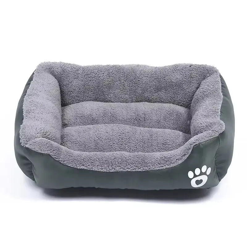 Large Square Nest L-3XL Pet Large Dog Bed for Medium Dogs Soft Fleece Nest Big Dog Sofa Bed Winter Warm Cat House for Pet