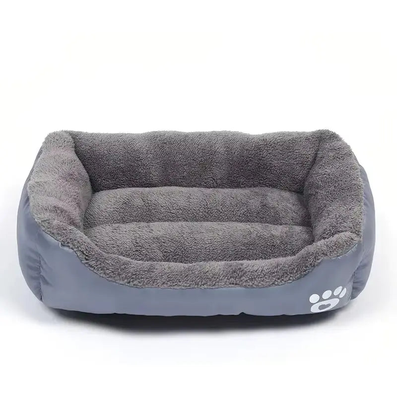 Large Square Nest L-3XL Pet Large Dog Bed for Medium Dogs Soft Fleece Nest Big Dog Sofa Bed Winter Warm Cat House for Pet