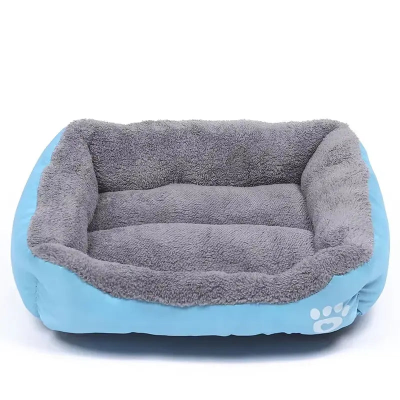 Large Square Nest L-3XL Pet Large Dog Bed for Medium Dogs Soft Fleece Nest Big Dog Sofa Bed Winter Warm Cat House for Pet