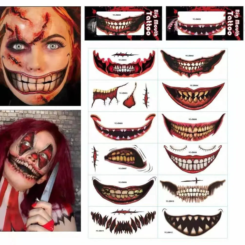 🔥Last Day Sale $9.99 🔥🎃Halloween Temporary Tattoo🎃🔥$19.99 Free Shipping🔥
