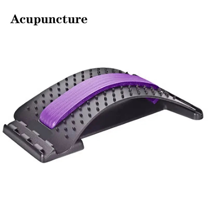Lumbar Soothing Device, Lumbar Stretching Massager, Yoga Spine Correction, Hump Back Exercise and Stretching Equipment