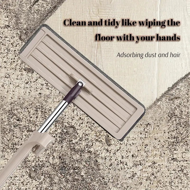 Magic Self-Cleaning Squeeze Mop Microfiber Spin And Go Flat Mop For Washing Floor Home Cleaning Tool Bathroom Accessories Set upscaleclicks