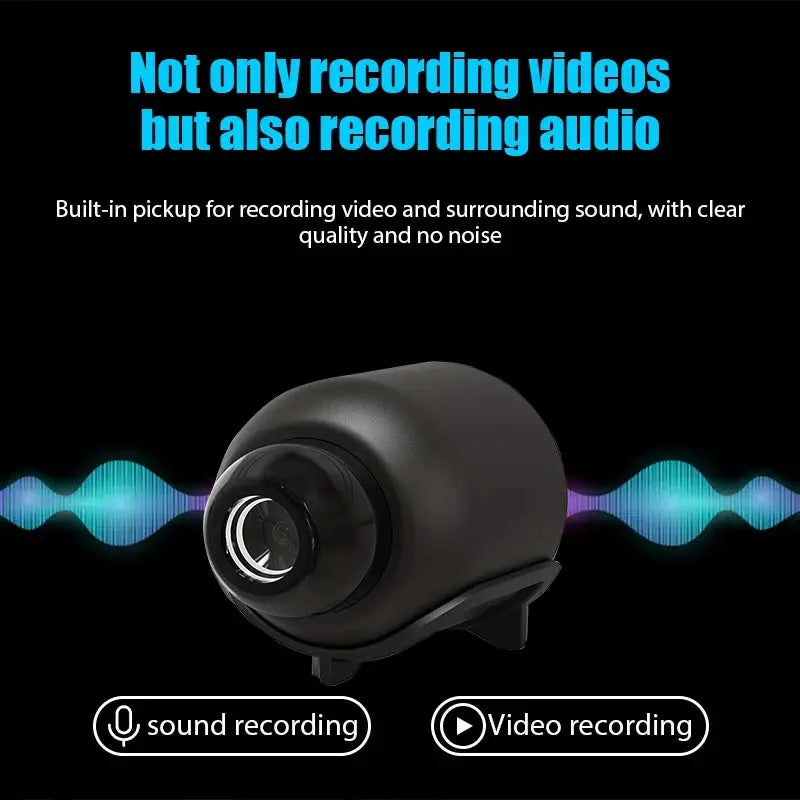 New X5 Mini Camera 1080P Clear Night Vision Lightweight Portable Premium Cams Motion Detection Wireless WiFi Surveillance Camera upscaleclicks