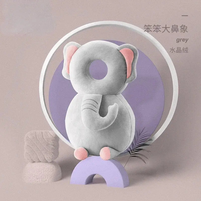 Newborn Headrest Security Pillows Backpack Toddler Baby Head Fall Protection Pad Cushion Cartoon Soft Security Pillows Backpack upscaleclicks