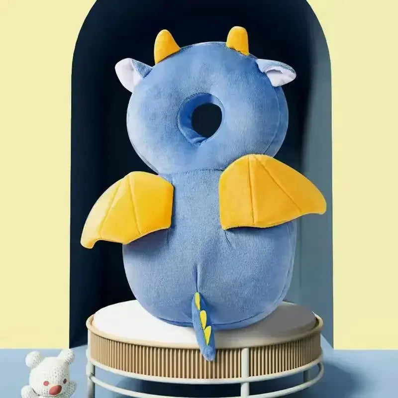 Newborn Headrest Security Pillows Backpack Toddler Baby Head Fall Protection Pad Cushion Cartoon Soft Security Pillows Backpack upscaleclicks