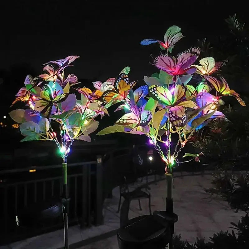 Solar Butterfly Lawn Lights – Outdoor Garden & Wedding Fairy LED Lamps - upscaleclicks