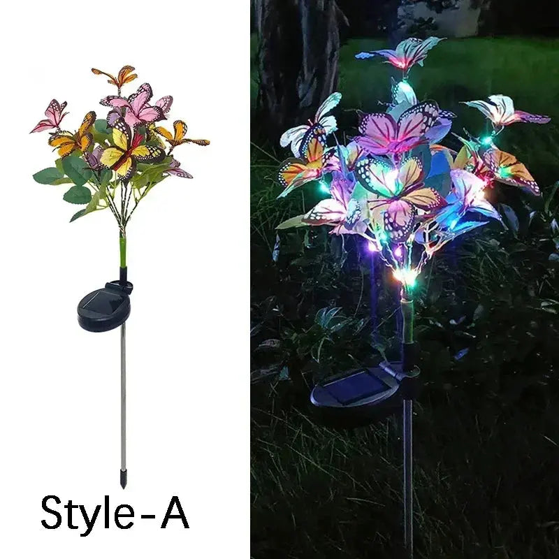 Solar Butterfly Lawn Lights – Outdoor Garden & Wedding Fairy LED Lamps - upscaleclicks