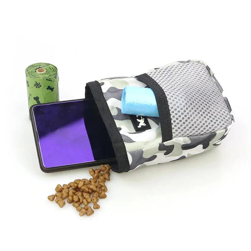 Pet Dog Puppy Training Treat Snack Bait Pet Feed Pocket Pouch Obedience Agility Pouch Food Bag Pocket Snack Reward Waist Bag upscaleclicks