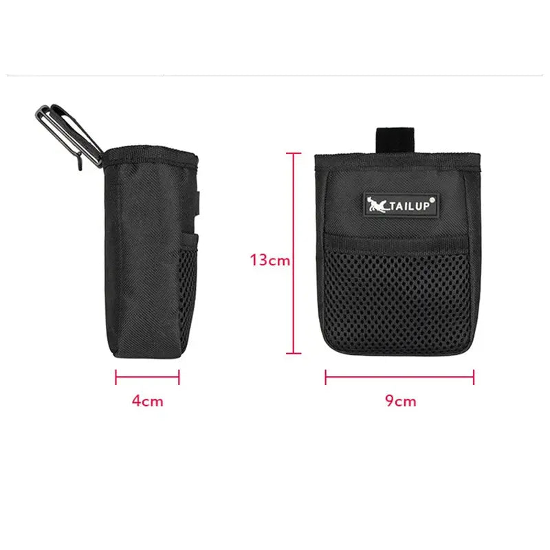 Pet Dog Puppy Training Treat Snack Bait Pet Feed Pocket Pouch Obedience Agility Pouch Food Bag Pocket Snack Reward Waist Bag upscaleclicks