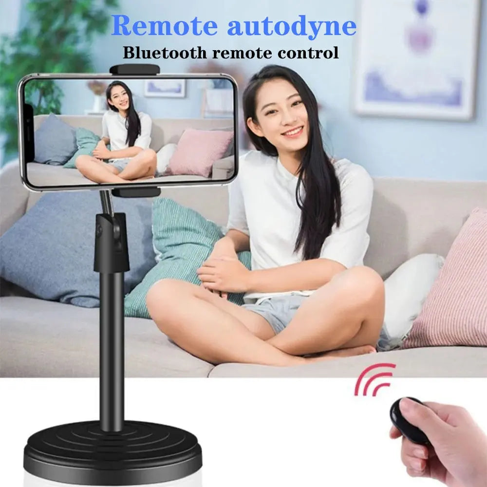 Portable Mini Lightweight Tripod Adjustable Stand Selfie Stick Universal Mobile Phone Holder Clip Smartphone Tripod for Phone upscaleclicks