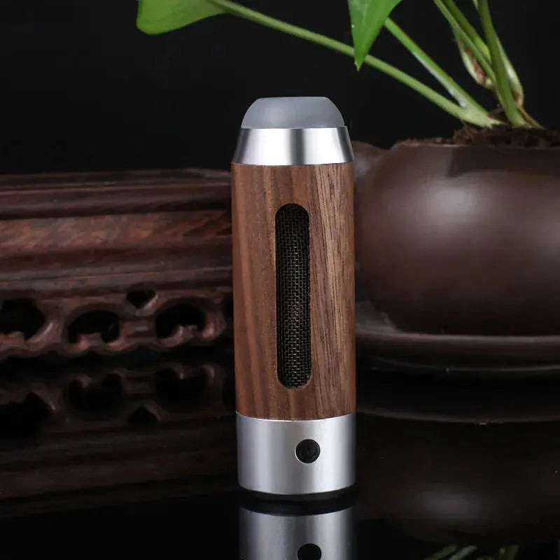 Portable intelligent car ashtray Windproof and dustproof Handheld mini ashtray Smoking gift Cigarette accessories upscaleclicks