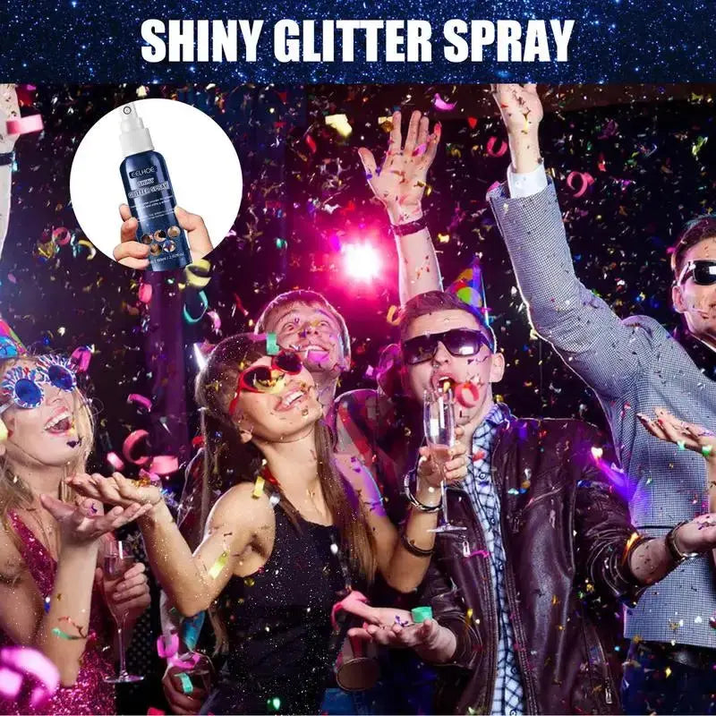 Shiny Glitter Spray Body Glitter Spray, Hair Glitter Spray Glitter Spray For Hair And Body Clothes Sparkle Spray For Prom Dresse upscaleclicks