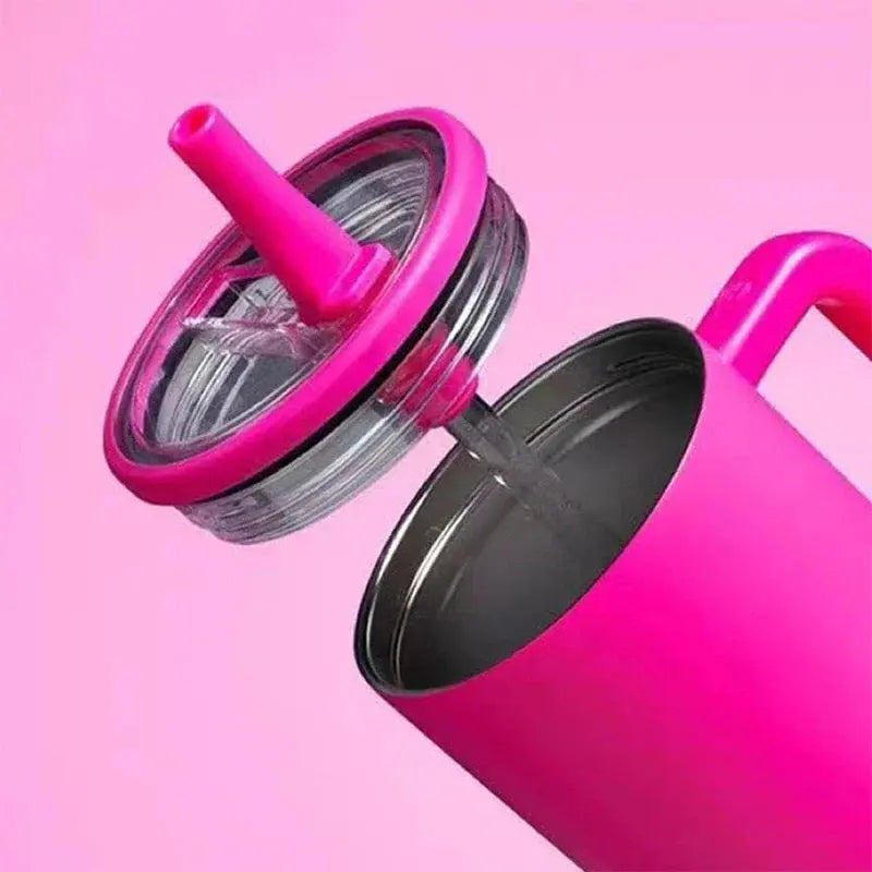 Spill-proof Cup Cover For Stanley 40oz Replaceable Environmental Protection Cup Cover Creative Spiral Straw Cover Cup Accessorie upscaleclicks