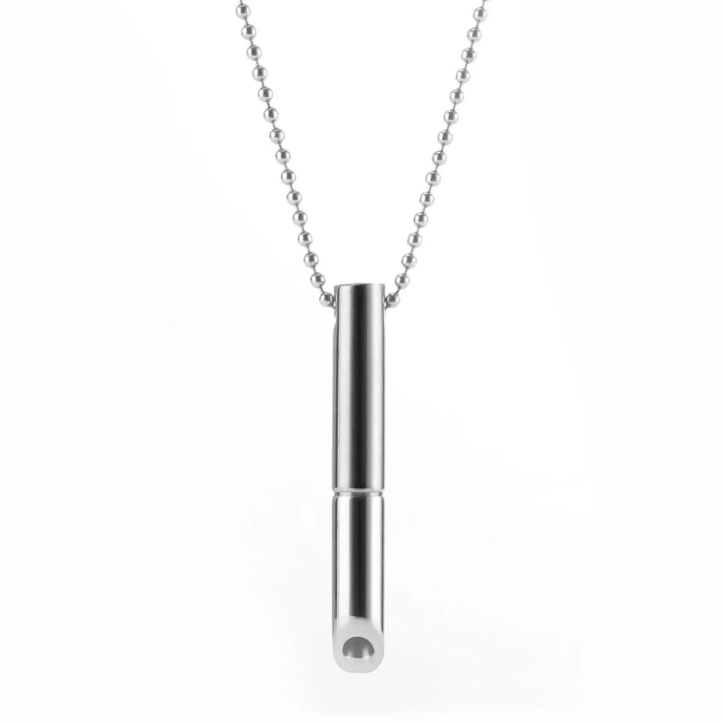 Stainless Steel Breathlace Necklace For Women Quit Smoking Anxiety Relief Necklace Breathing Necklace For Anxiety Mindfulness upscaleclicks