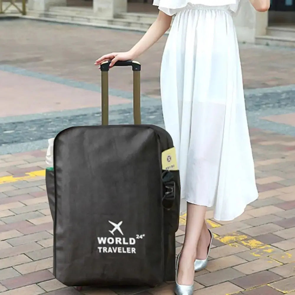 Travel Luggage Cover Waterproof Luggage Protector Covers Dustproof Protector Covers For 20-30 Inch Inch Suitcase Case upscaleclicks
