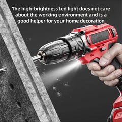 Impact Lithium Drill Cordless Screwdriver Small Electric Power Tools