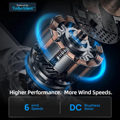 Jelena Invisible Fan Light with 3 Retractable Blades Bedroom Living Room