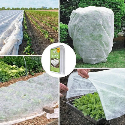 0.95oz DIY Fruit Vegetables Plant Covers Freeze Protection Floating Row Blankets for Winter Cold Weather Yard Gardening Tools upscaleclicks