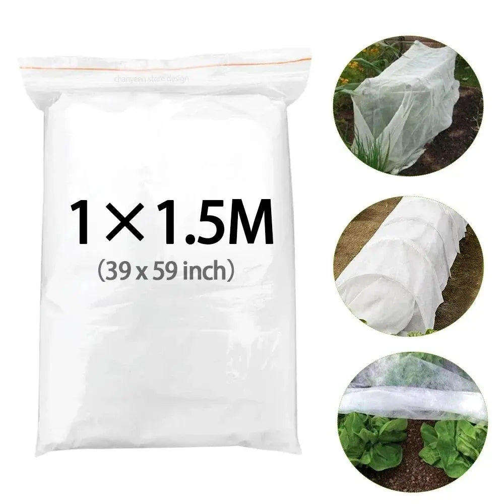 0.95oz DIY Fruit Vegetables Plant Covers Freeze Protection Floating Row Blankets for Winter Cold Weather Yard Gardening Tools upscaleclicks