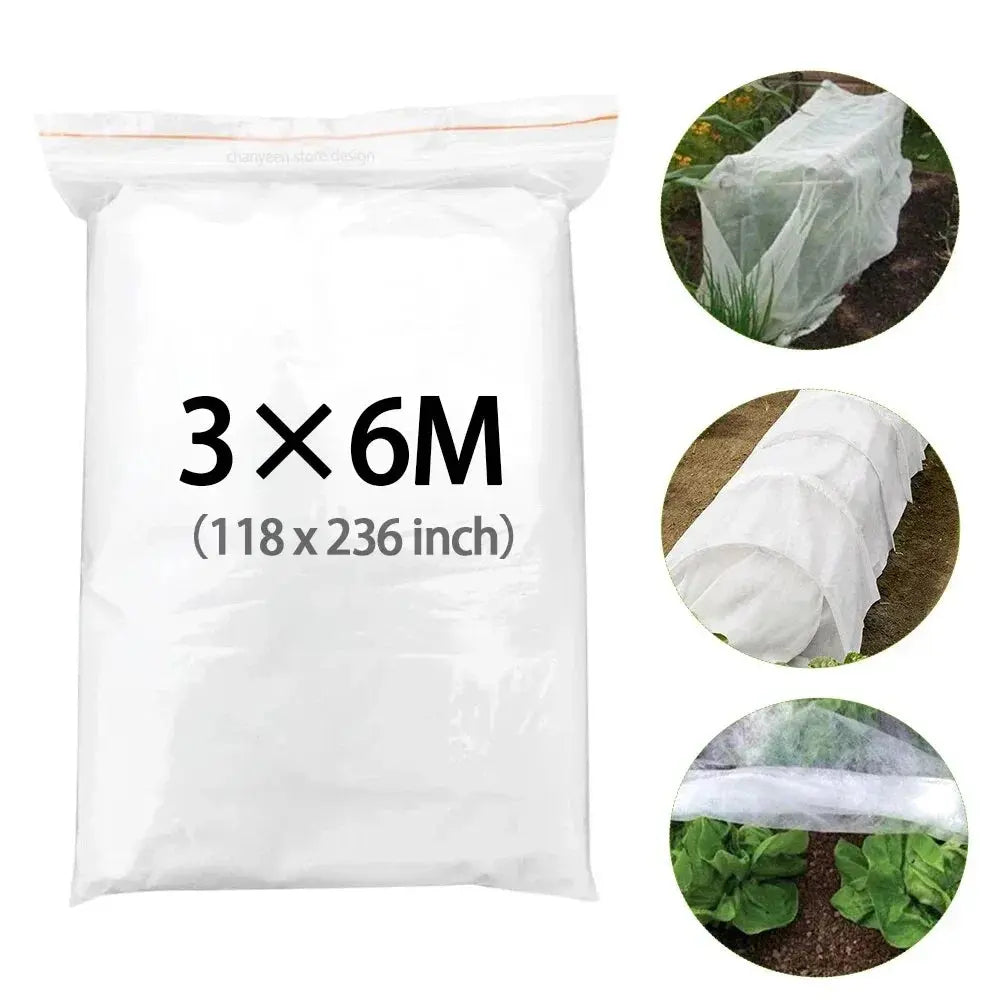 0.95oz DIY Fruit Vegetables Plant Covers Freeze Protection Floating Row Blankets for Winter Cold Weather Yard Gardening Tools upscaleclicks