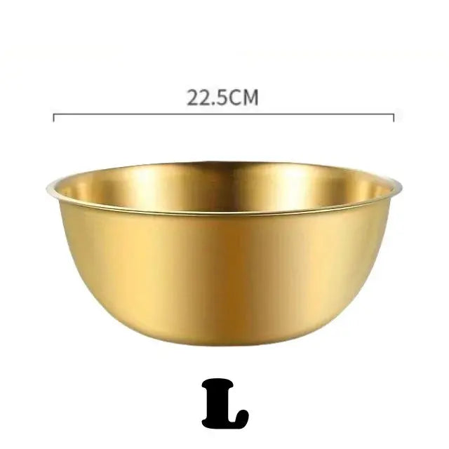 1-3 Stainless Steel Bowl Set with Scale for Cooking Baking Food Storage Large Capacity Mixing Bowls for Home Kitchen Essentials upscaleclicks
