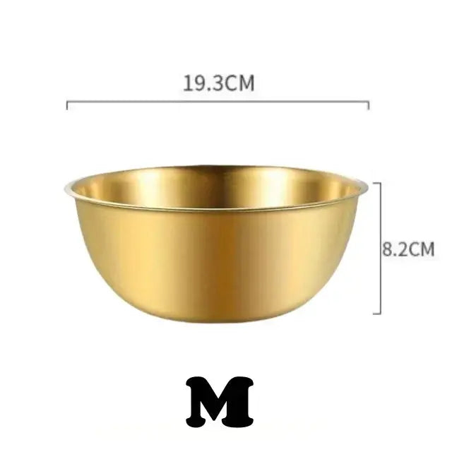 1-3 Stainless Steel Bowl Set with Scale for Cooking Baking Food Storage Large Capacity Mixing Bowls for Home Kitchen Essentials upscaleclicks