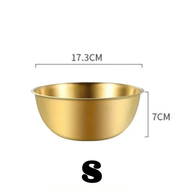1-3 Stainless Steel Bowl Set with Scale for Cooking Baking Food Storage Large Capacity Mixing Bowls for Home Kitchen Essentials upscaleclicks
