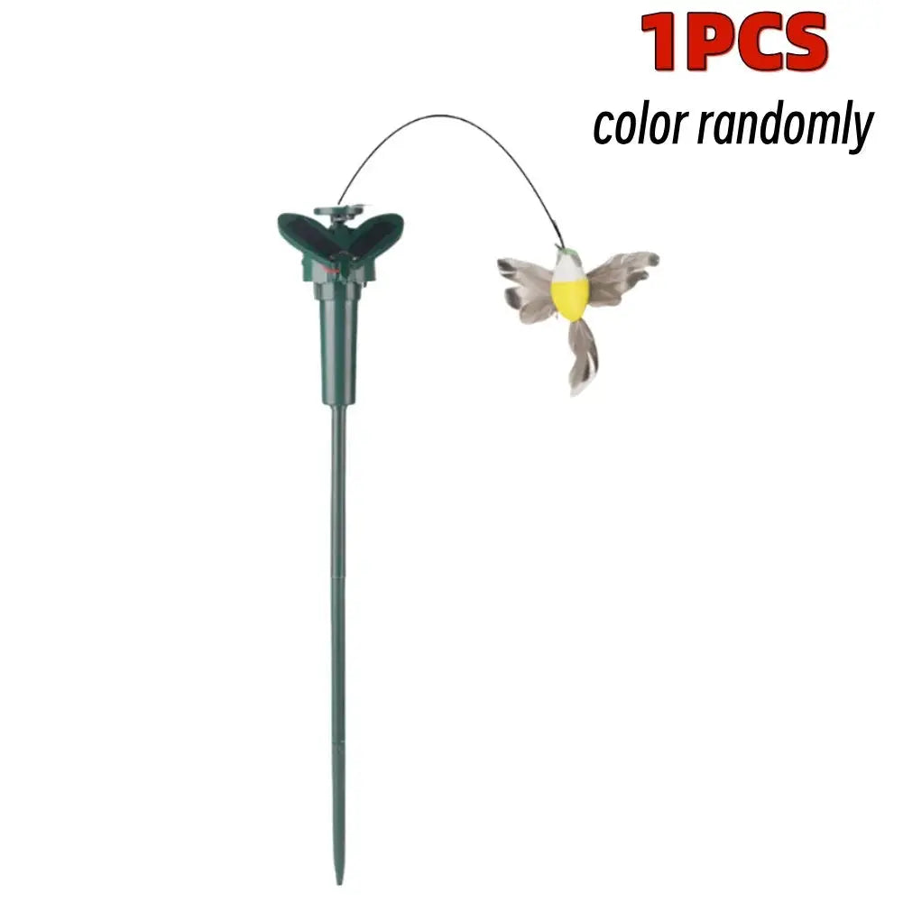 1-3PCS Solar Flying Butterflies Solar Powered Flying Wobble Butterfly Bird Auto Flying Bird Butterfly Waterproof Atmosphere upscaleclicks