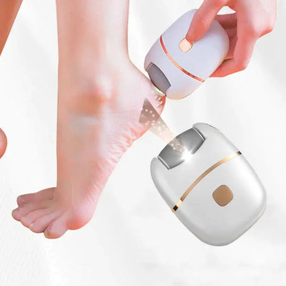 1 PC Electric Foot Grinder, Rechargeable Thick Leather Polishing Foot Grinder, and 2 Different Thickness Grinding Heads upscaleclicks