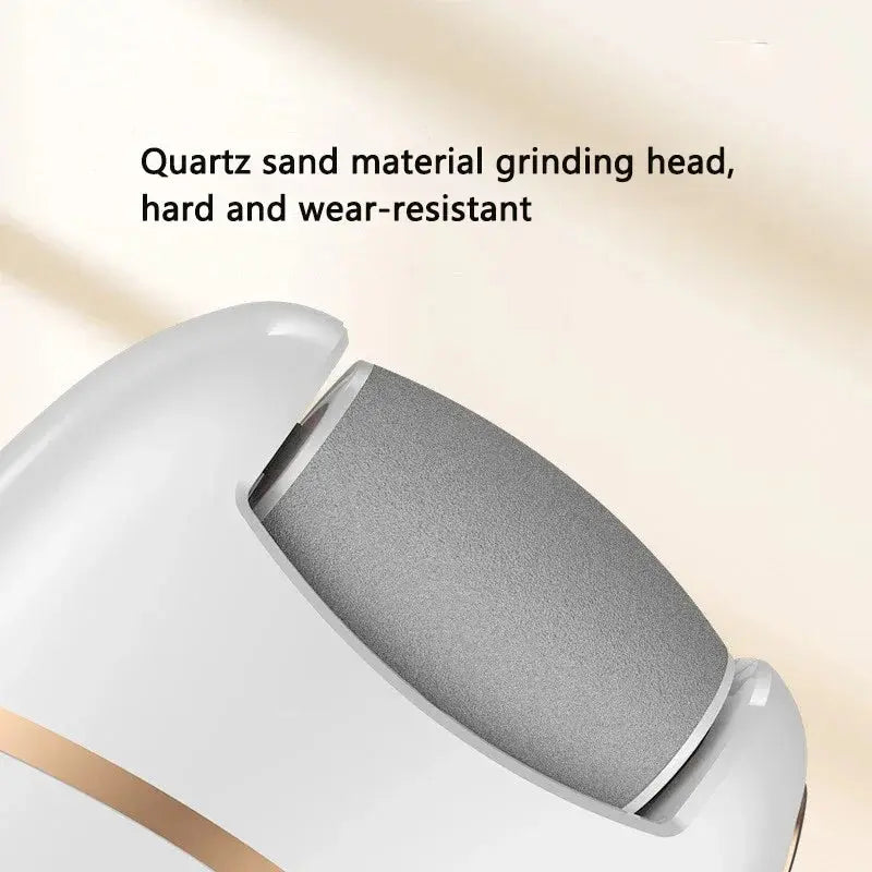 1 PC Electric Foot Grinder, Rechargeable Thick Leather Polishing Foot Grinder, and 2 Different Thickness Grinding Heads upscaleclicks