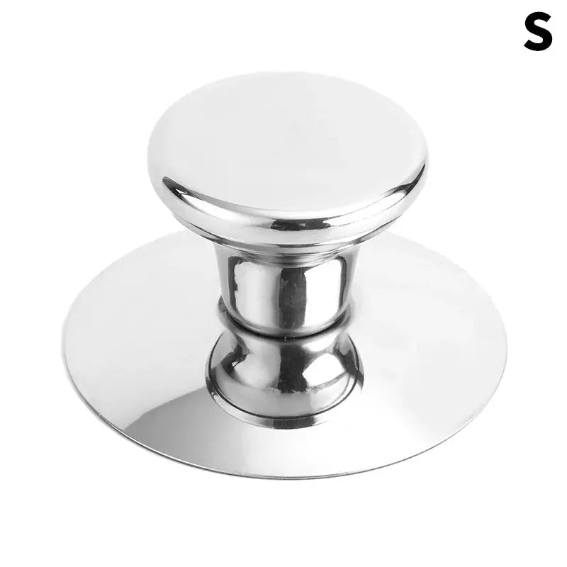 1 Pcs Oven Knob Stainless Steel Pot Pan Lid Cover Handle Replacement Accessories Kits Kitchen Cookware Hardware upscaleclicks