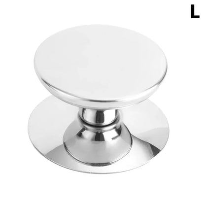 1 Pcs Oven Knob Stainless Steel Pot Pan Lid Cover Handle Replacement Accessories Kits Kitchen Cookware Hardware upscaleclicks