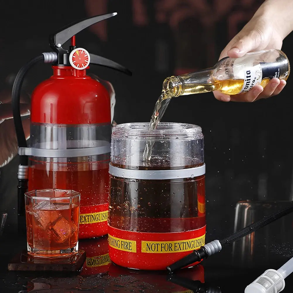 1.5L  Wine Drink Dispenser Fire Extinguisher Pourer Party Beer Dispenser Beverage Wine Spirits Beer for Party Bar Accessory upscaleclicks